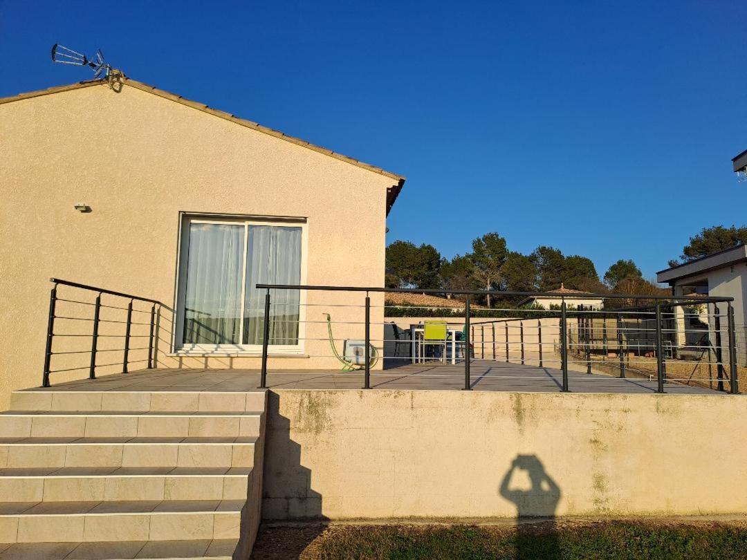 Villa Familiale Avec Piscine, Jardin A 10 Mn D'Uzes Flaux ภายนอก รูปภาพ